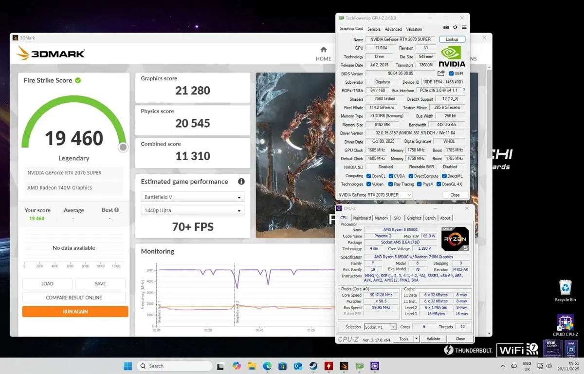 AMD AM5 Gaming PC Ryzen 5 8500 RTX 2070 super - Image 4