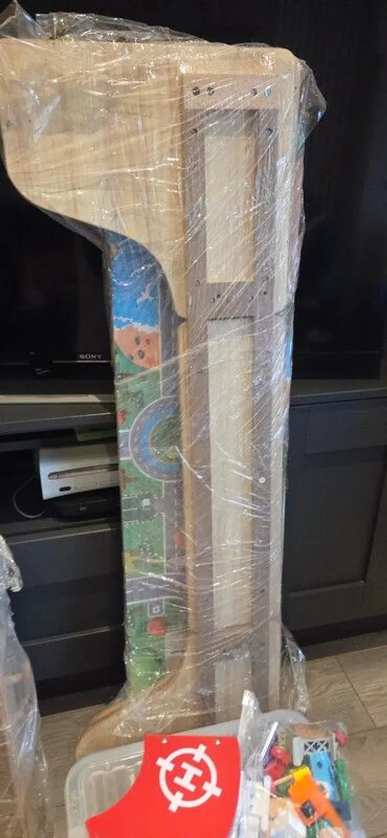 wooden play train set - Image 2