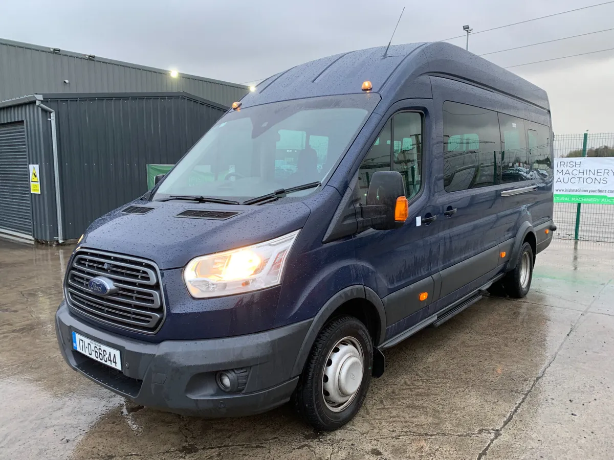 BID ONLINE NOW - 2017 FORD TRANSIT 17 SEATER MINI - Image 1
