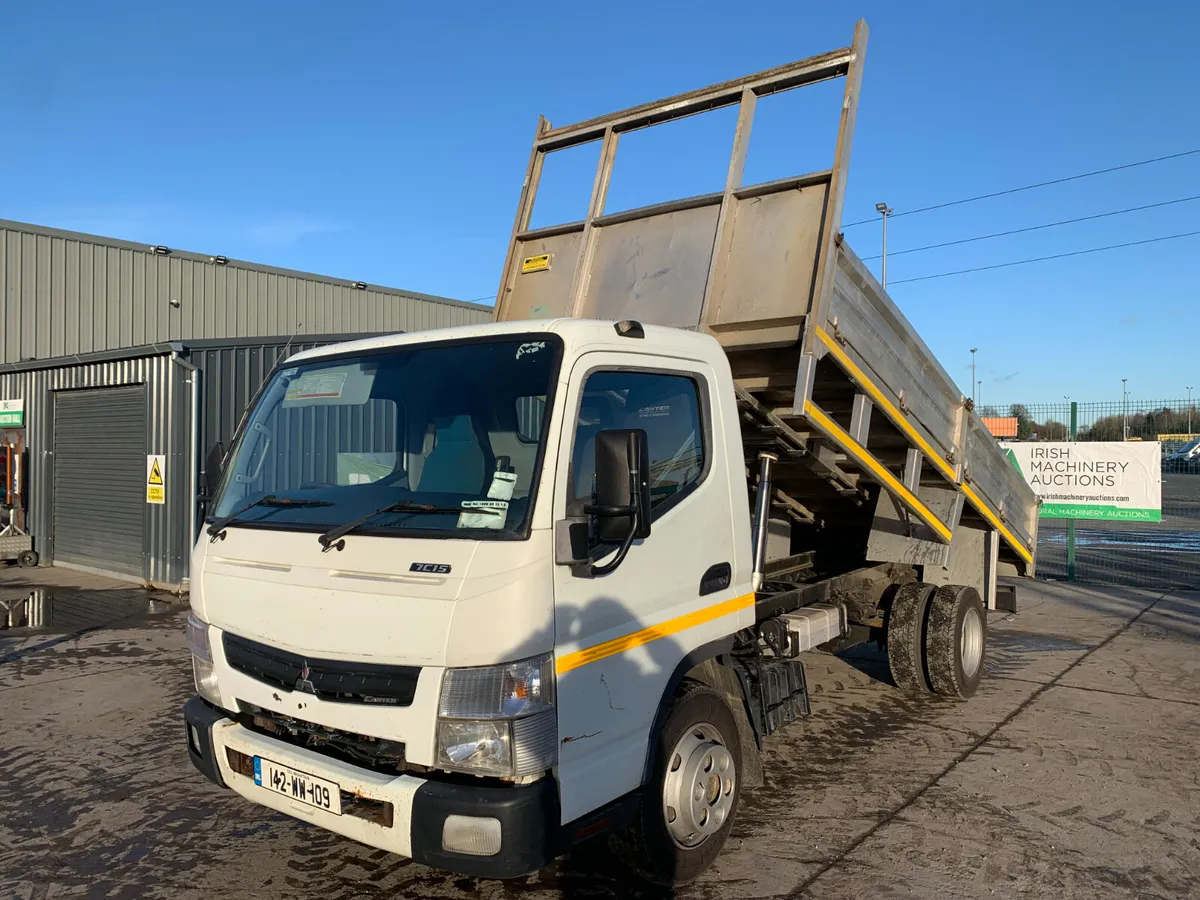 BID ONLINE NOW - 2014 MITSUBISHI CANTER TIPPER - Image 1