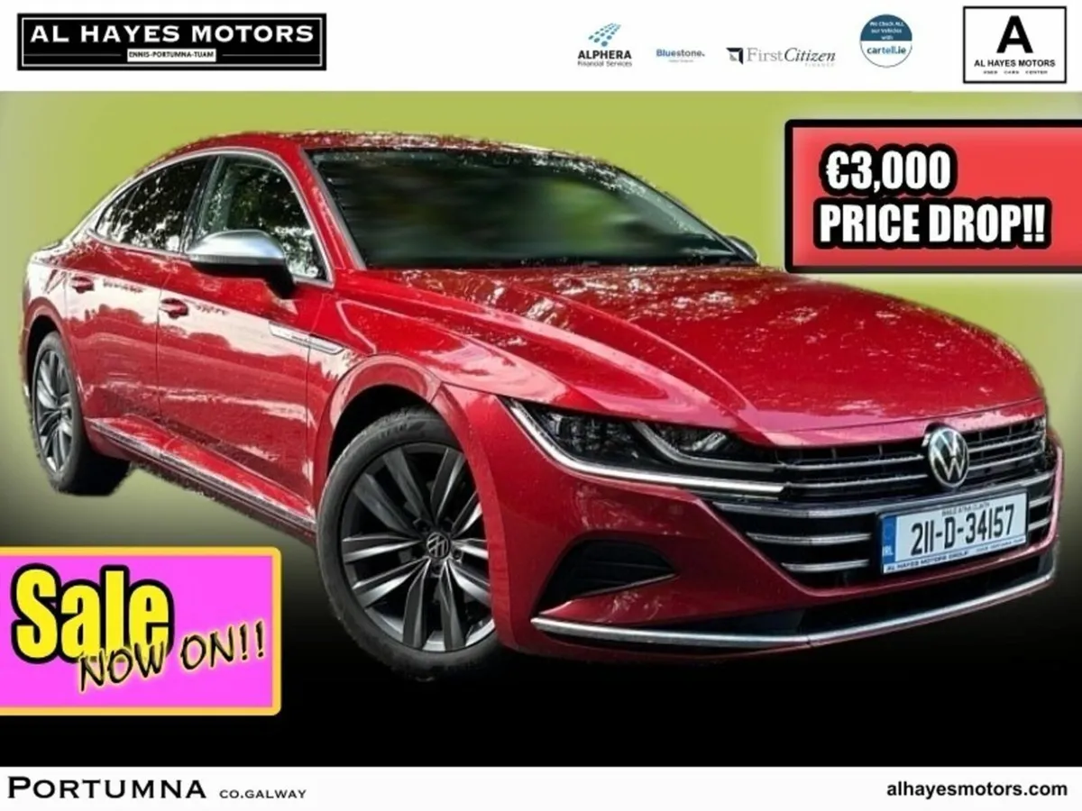 Volkswagen Arteon AUTOMATIC ELEGANCE 2.0TDI 150BHP - Image 1