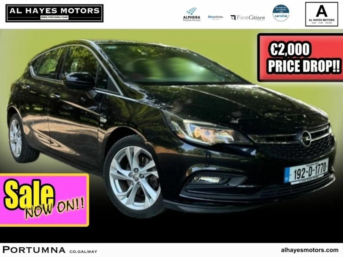Opel Astra + SRI 1.6 CDTI 5DR  *SALE NOW ON!!* - Image 1