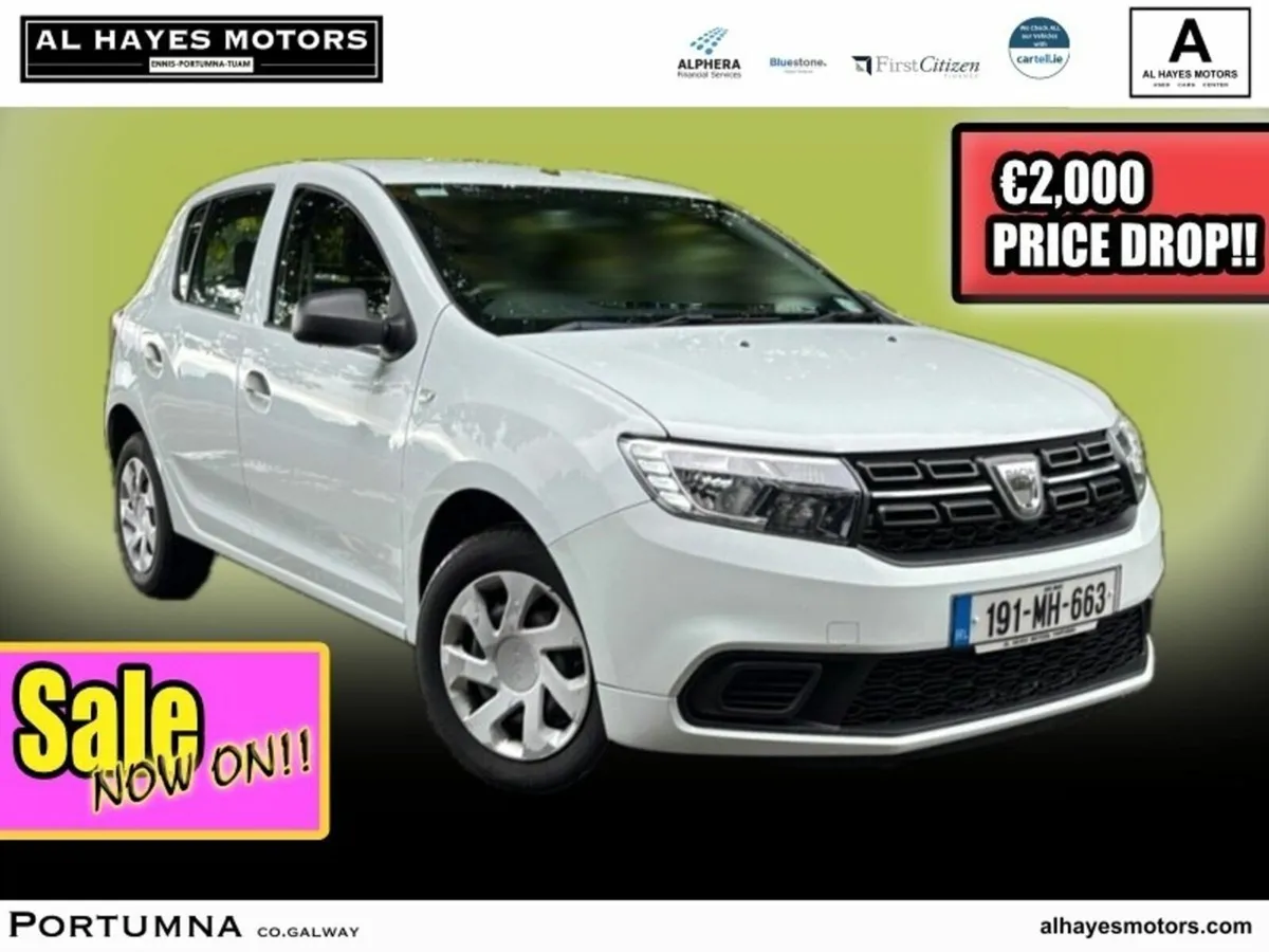 Dacia Sandero ALTERNATIVE 1.0PET *NCT 1/27*SALE NO - Image 1