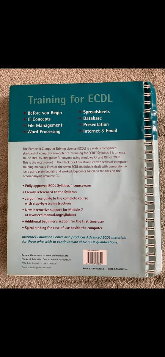 ECDL Training book - Image 2