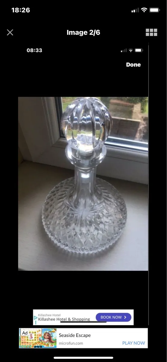 Waterford Crystal ‘Tramore’ Ships Decanter - Image 2