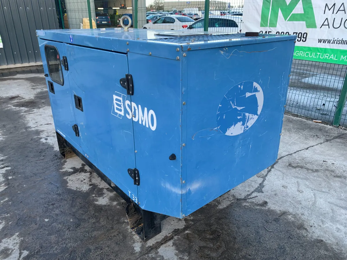 BID ONLINE NOW - SDMO 33KVA DIESEL GENERATOR - Image 2