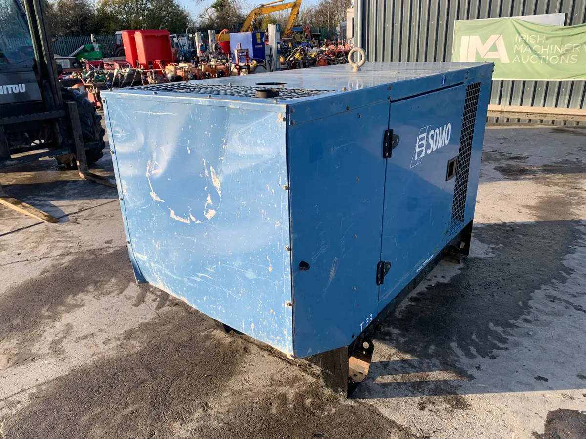 BID ONLINE NOW - SDMO 33KVA DIESEL GENERATOR - Image 4