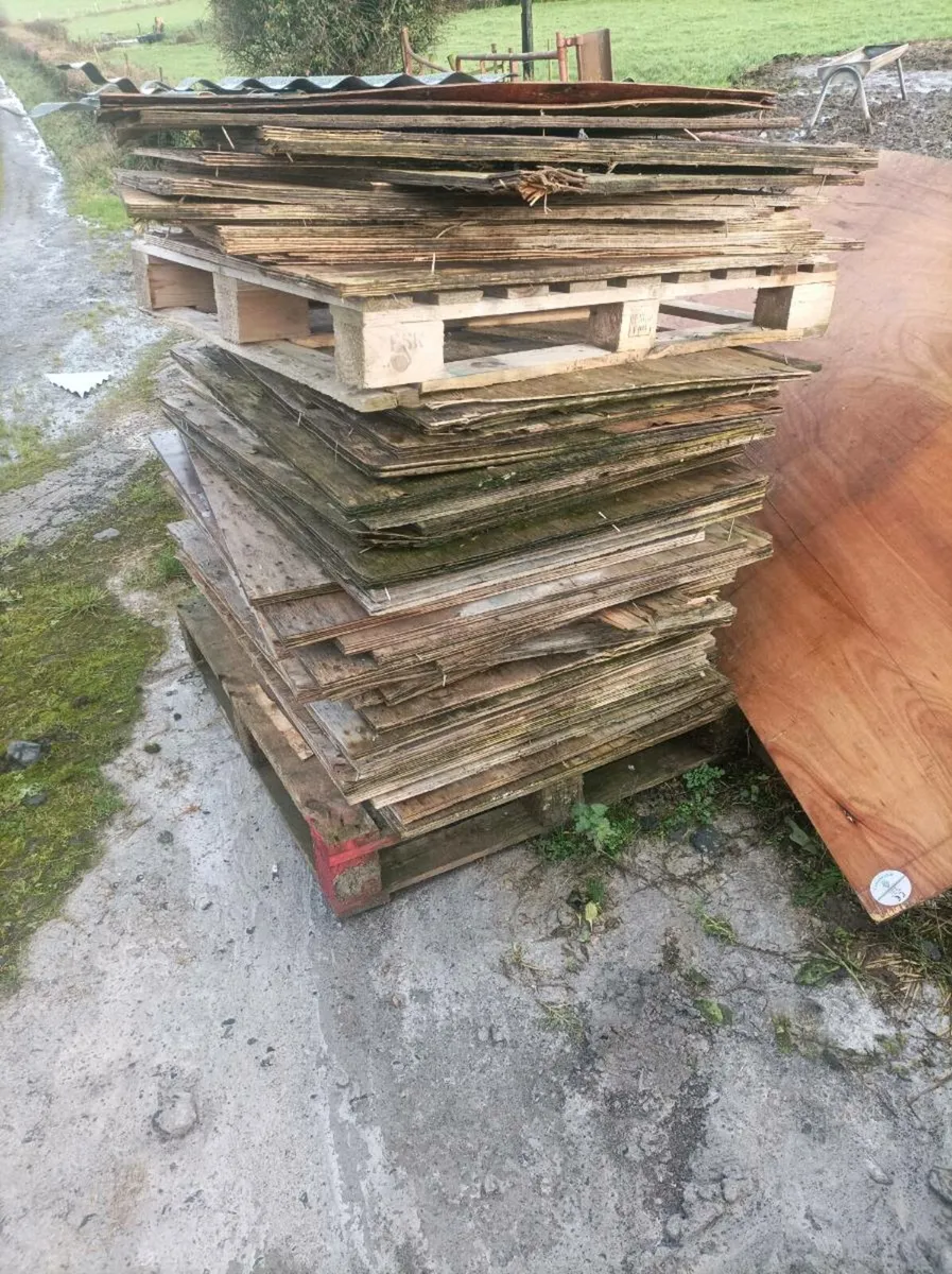 Used plywood sheets - Image 2