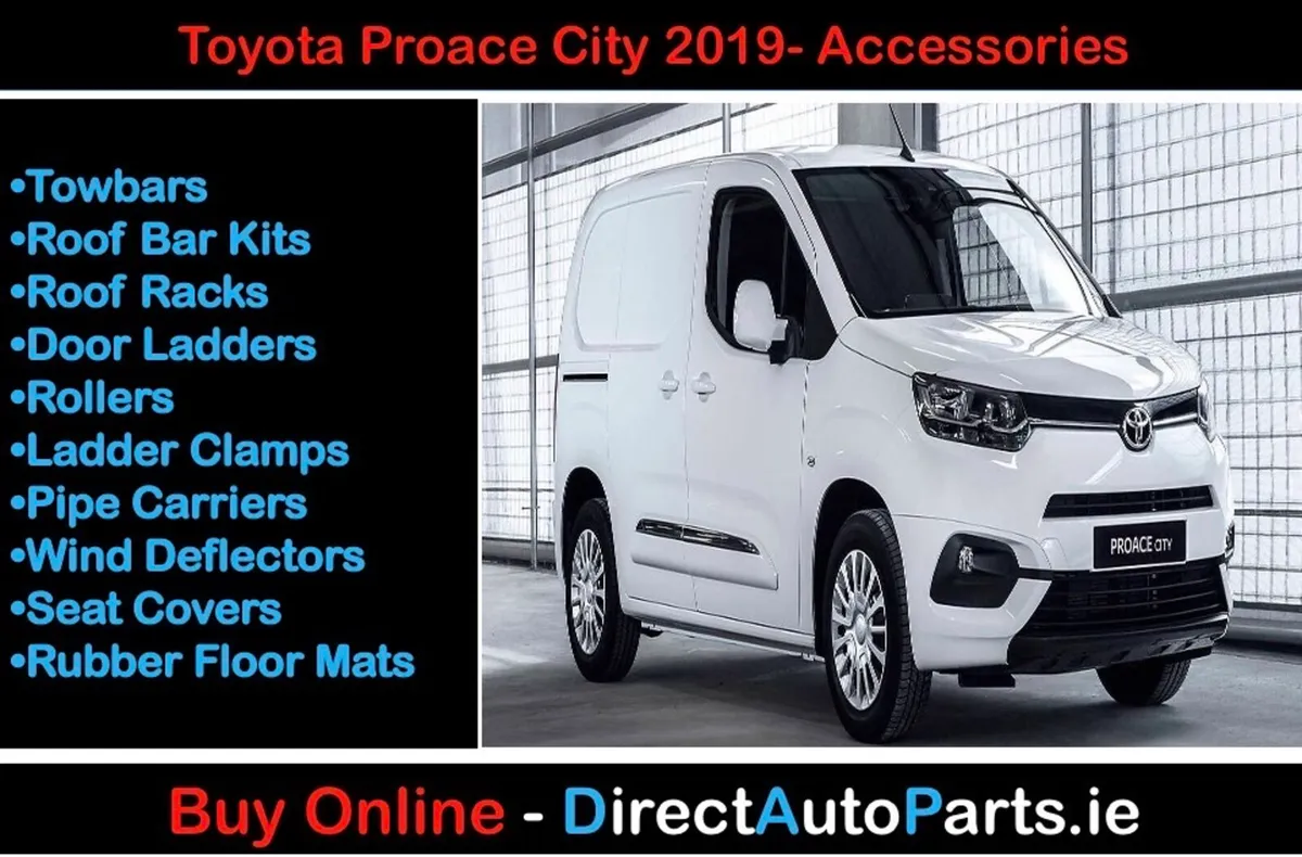 Toyota Proace City 2019- Accessories - Image 1