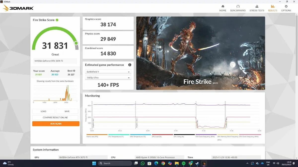 AMD Ryzen 9 3950x Gaming PC RTX3070Ti - Image 3