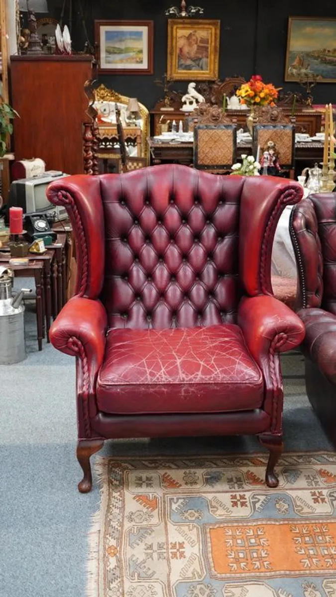 Vintage Chesterfield Chair - Image 1