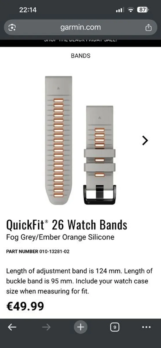 Garmin Watch Straps - 26mm - Image 2