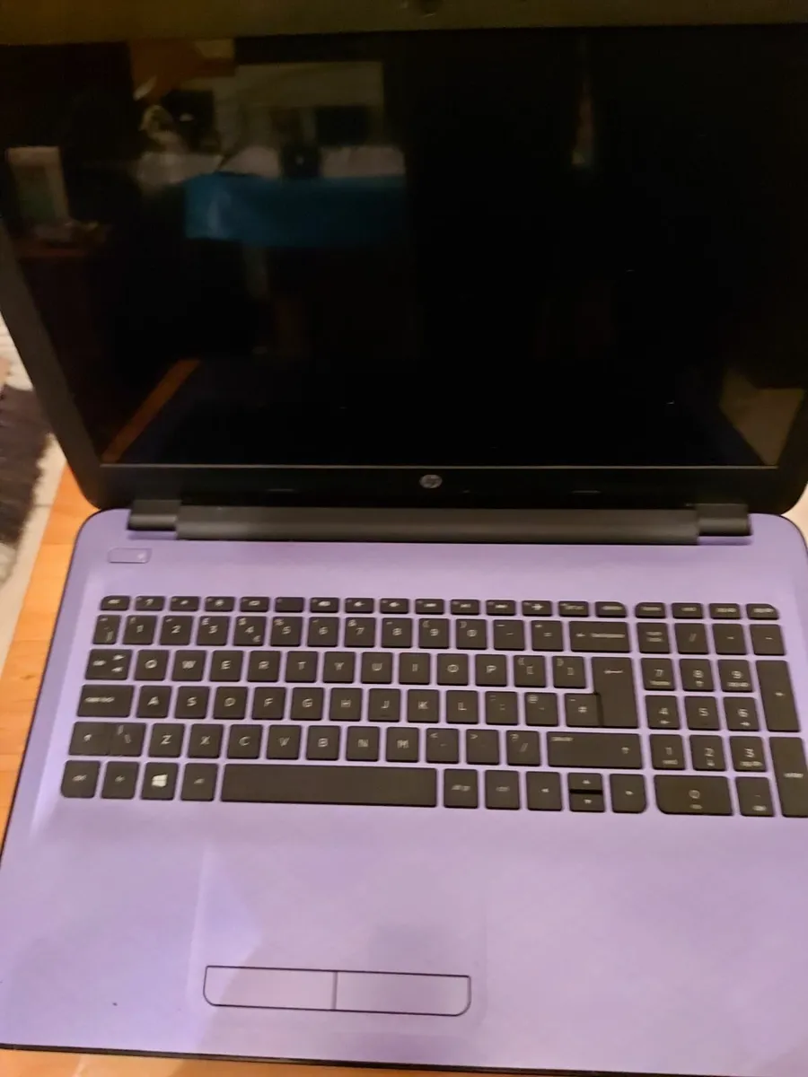 HP 15.6 inch Laptop, Purple, 4GB, 1 Terrabyte HDD, - Image 3