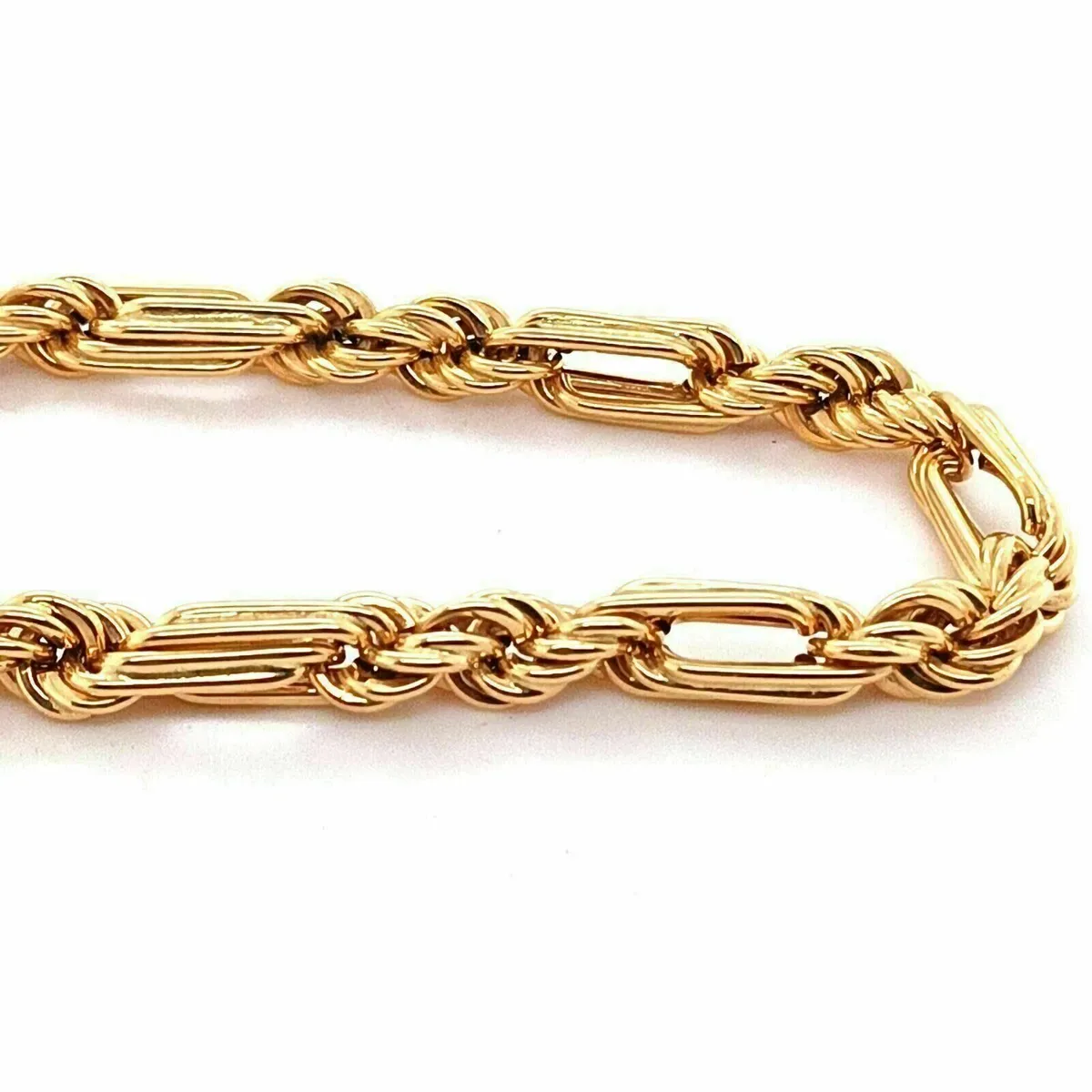 18k Gold Bracelet, Patent Design - Image 2