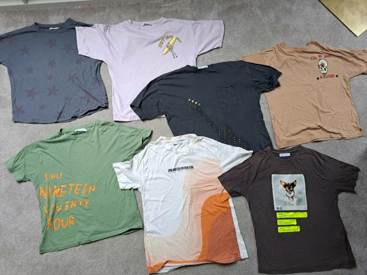 Zara boys Tshirt Bundle 11-12 - Image 1