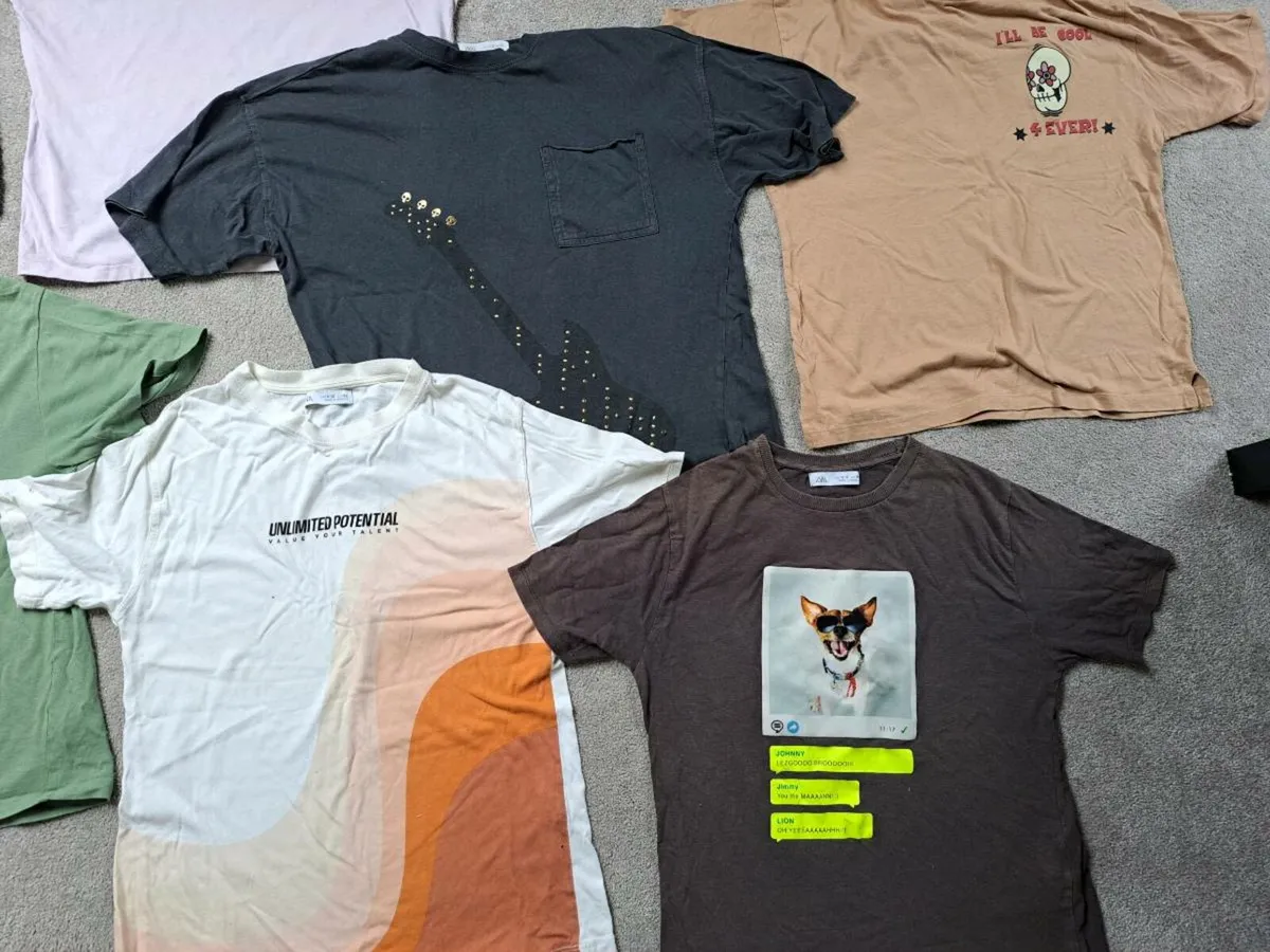 Zara boys Tshirt Bundle 11-12 - Image 2