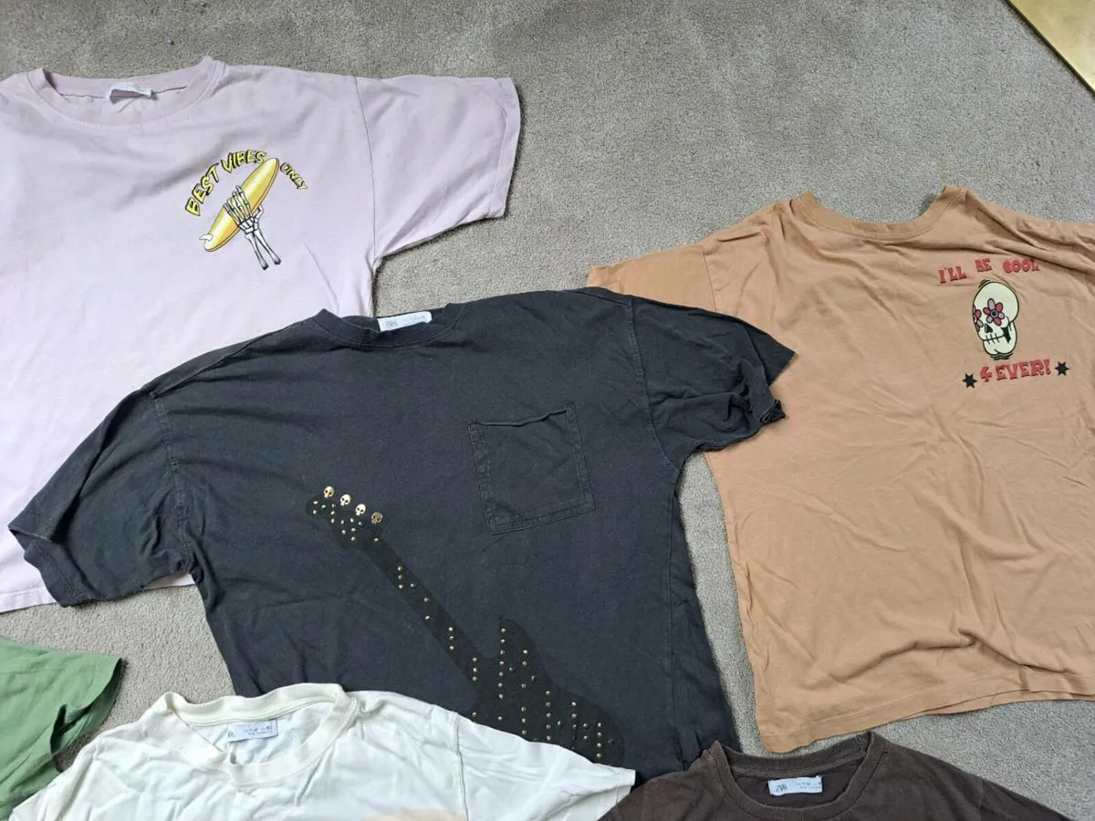 Zara boys Tshirt Bundle 11-12 - Image 4