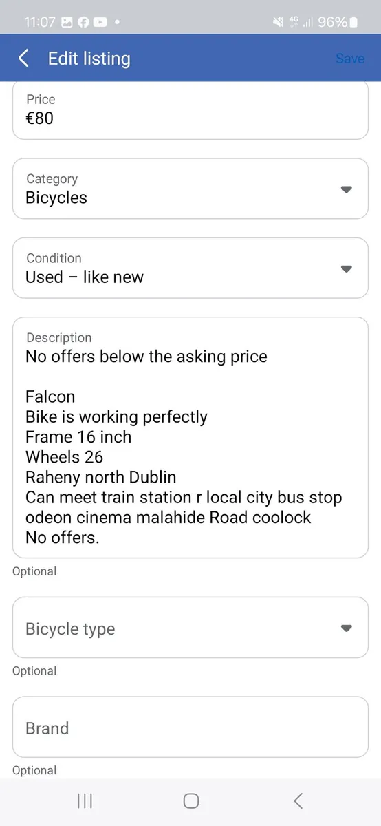 Girls bike - Image 3