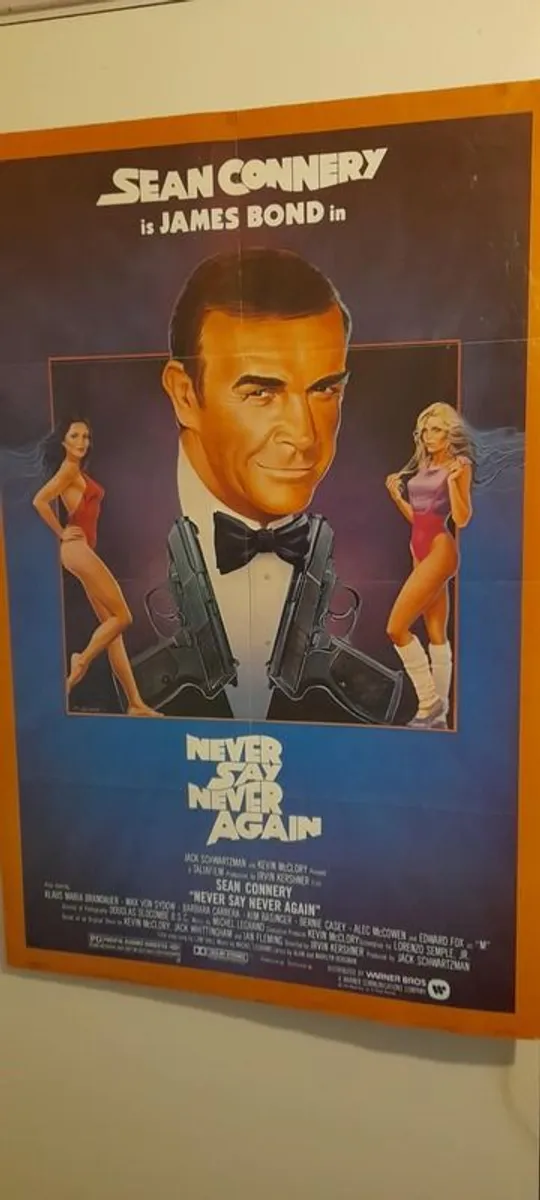 James Bond  Origina; Movie Poster - Image 3