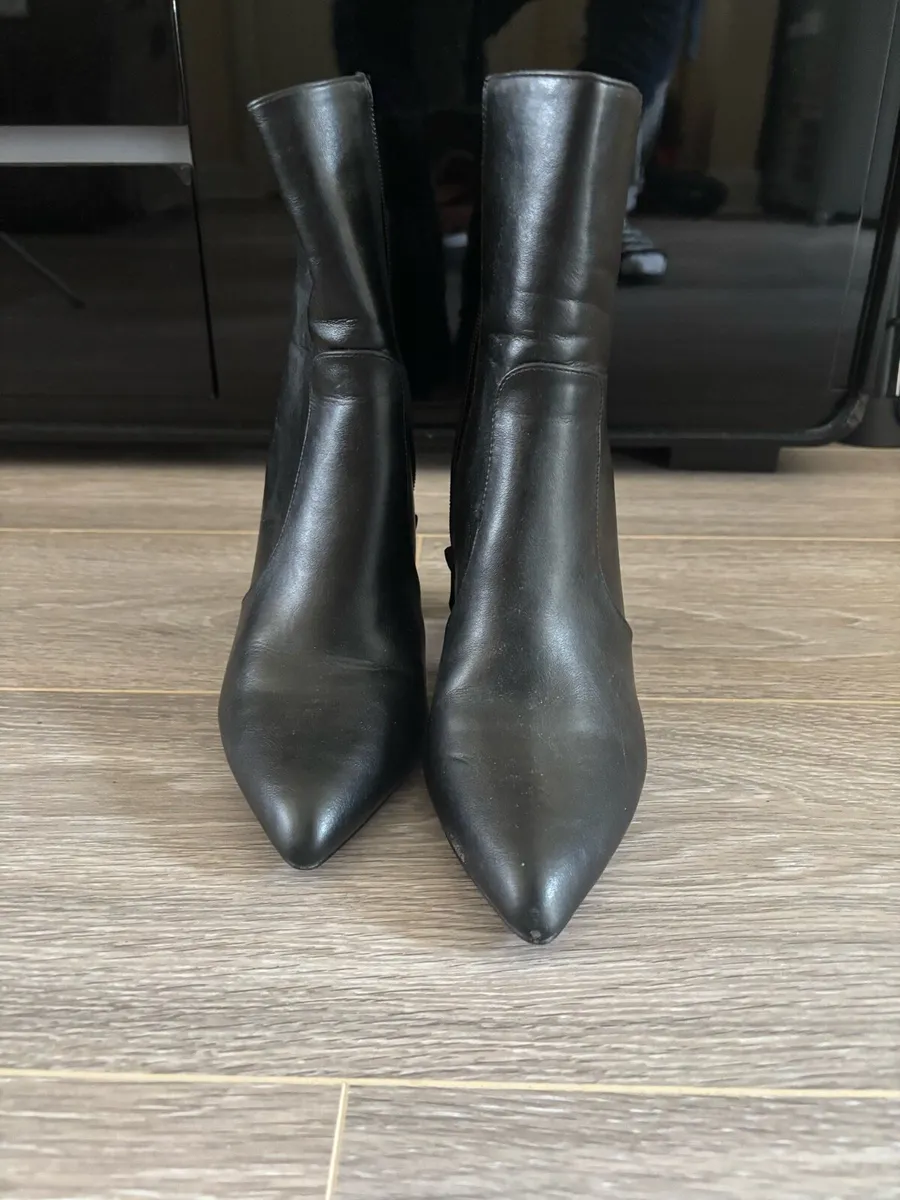 Leather & Suede boots - Image 1