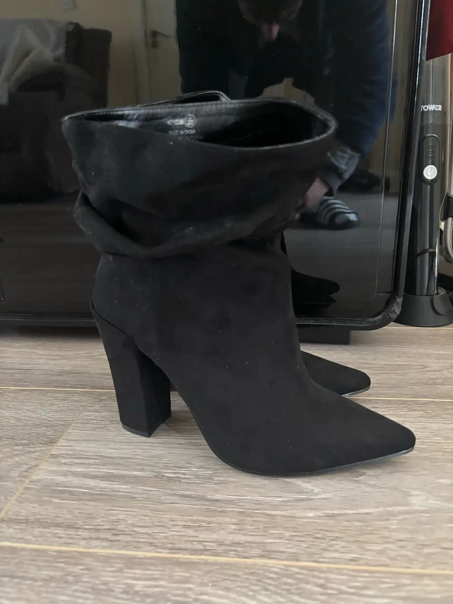 Leather & Suede boots - Image 4