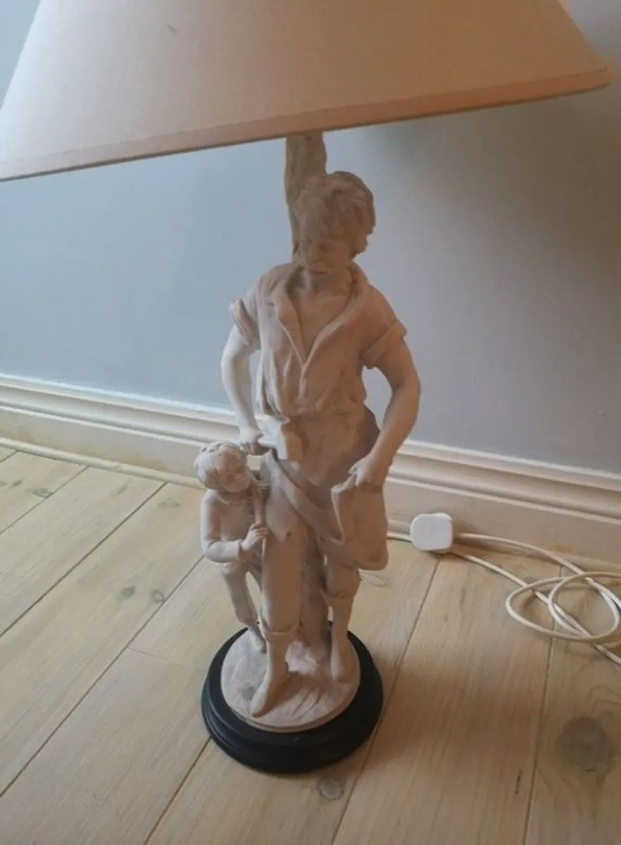 Two vintage table lamps - Image 1