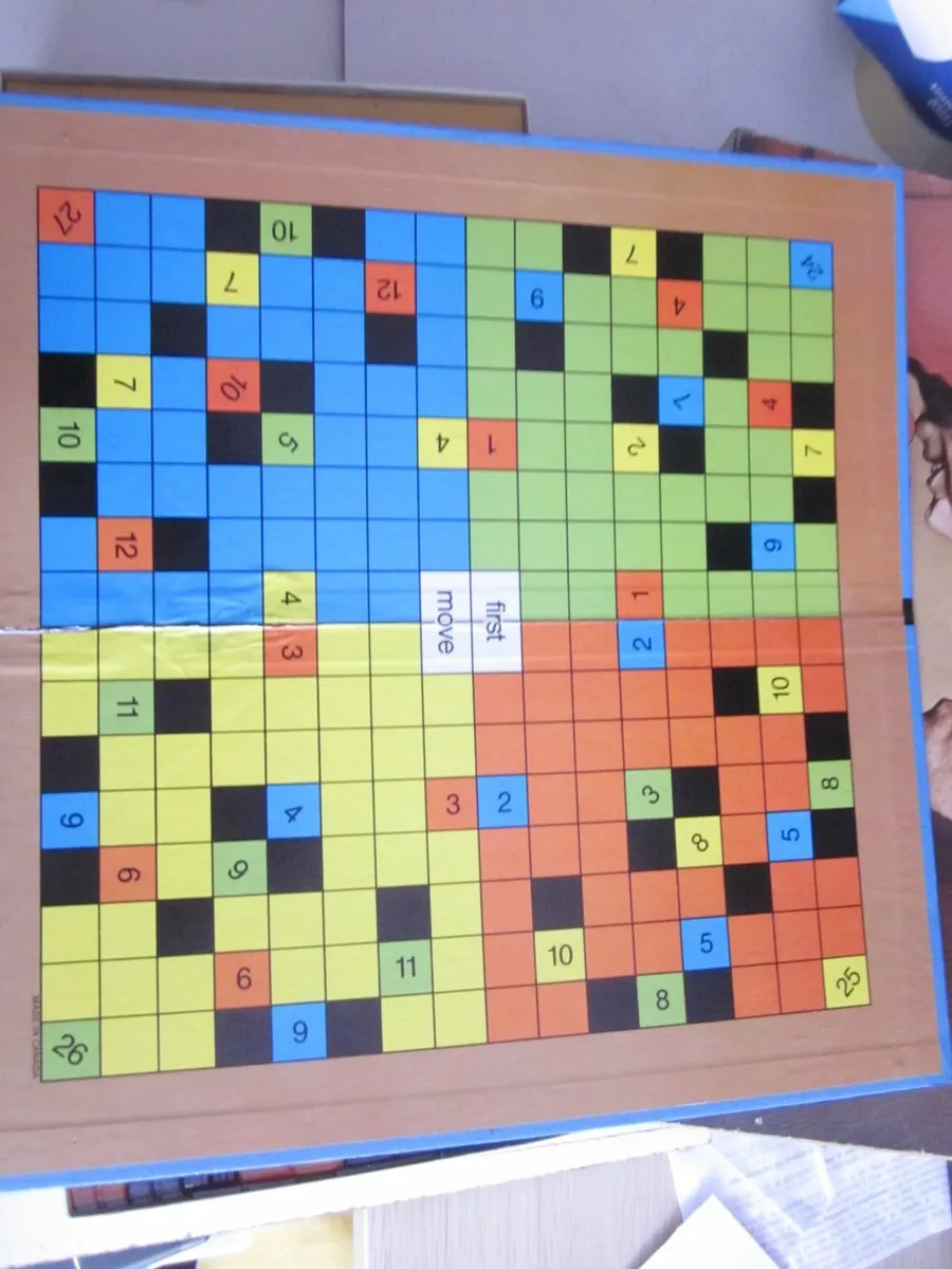 Vintage Cover Up Board Game - Image 4