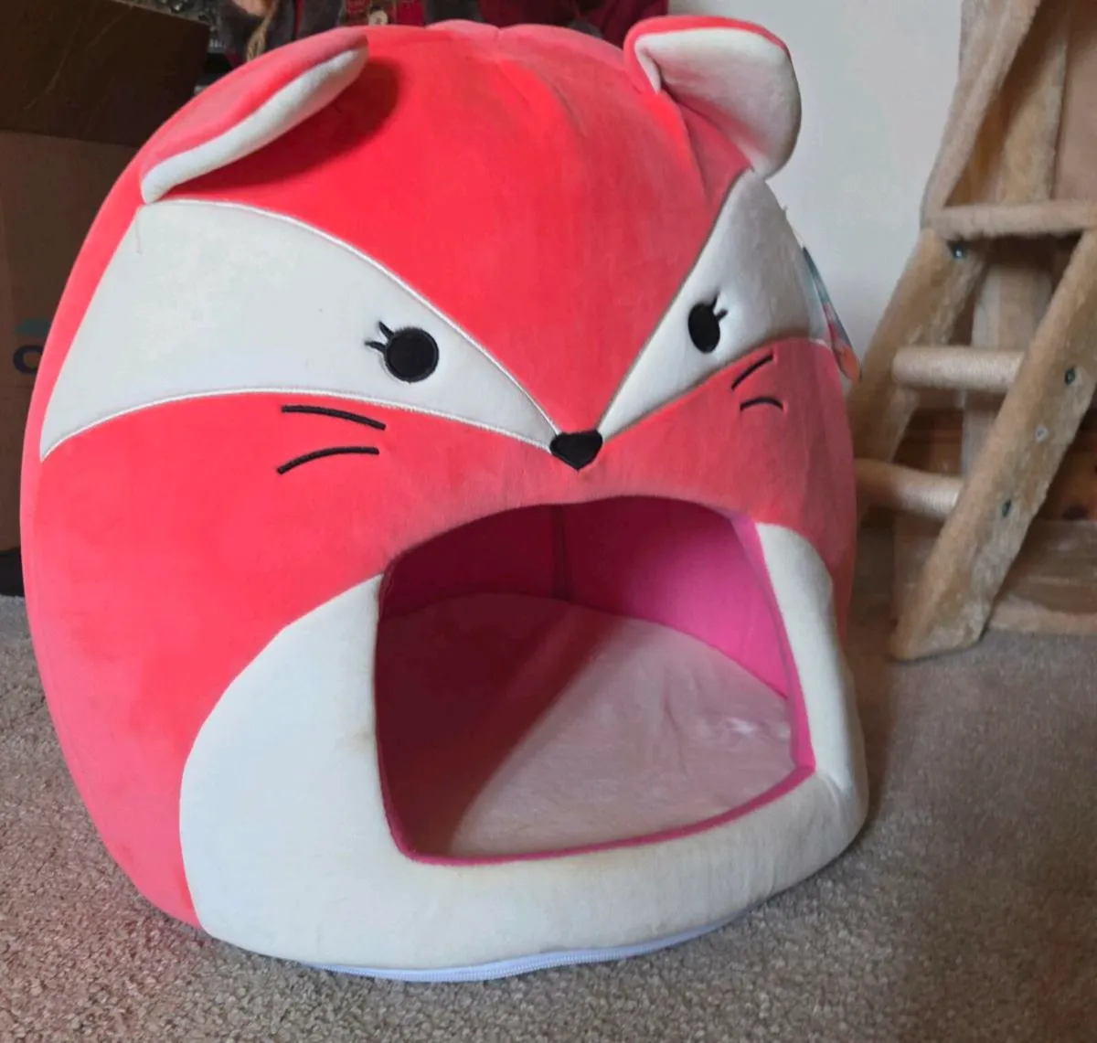 Cat tree and small cat teddy house - Image 2