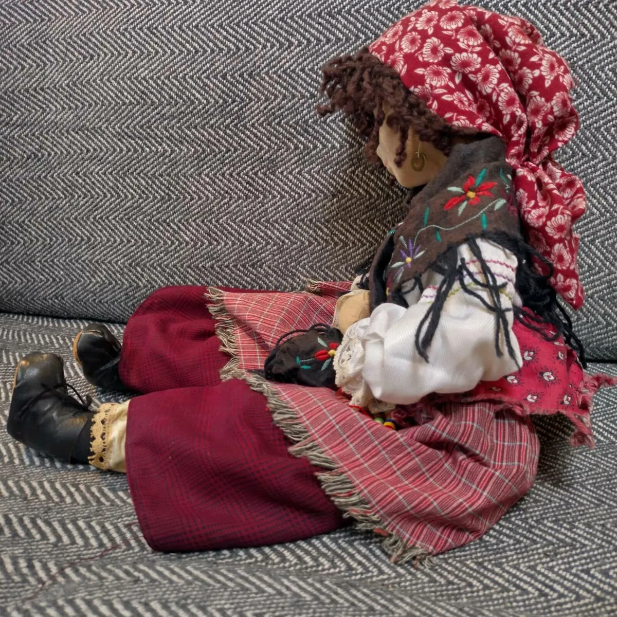 Antique Swiss Doll - Image 2