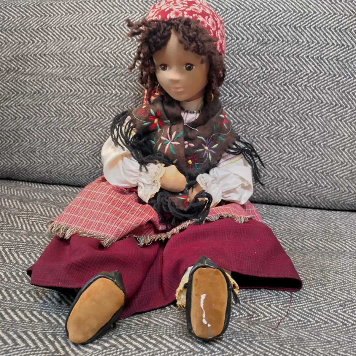 Antique Swiss Doll - Image 3