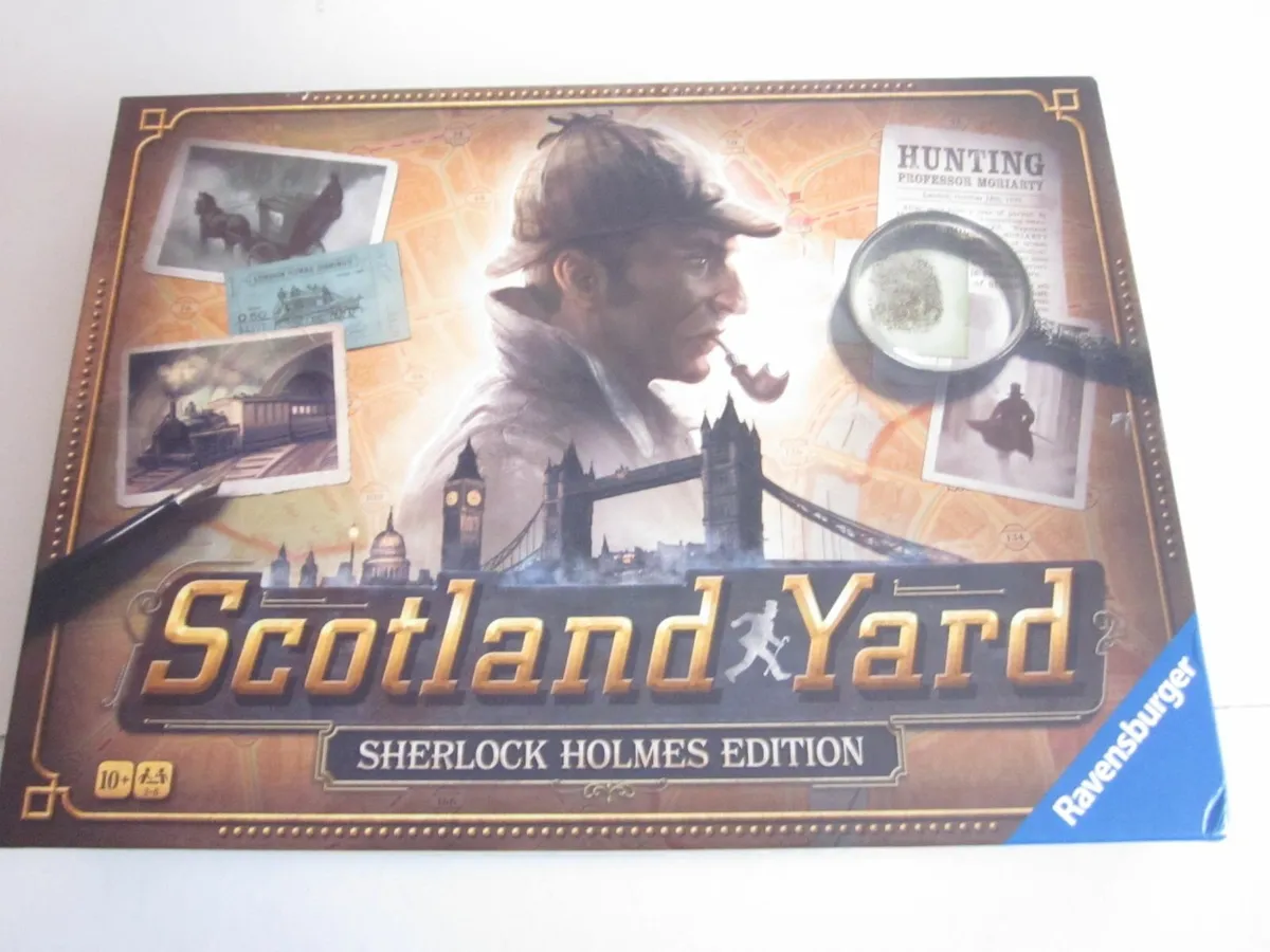 Scotland Yard Sherlock Homes Edition Board Game - Image 1