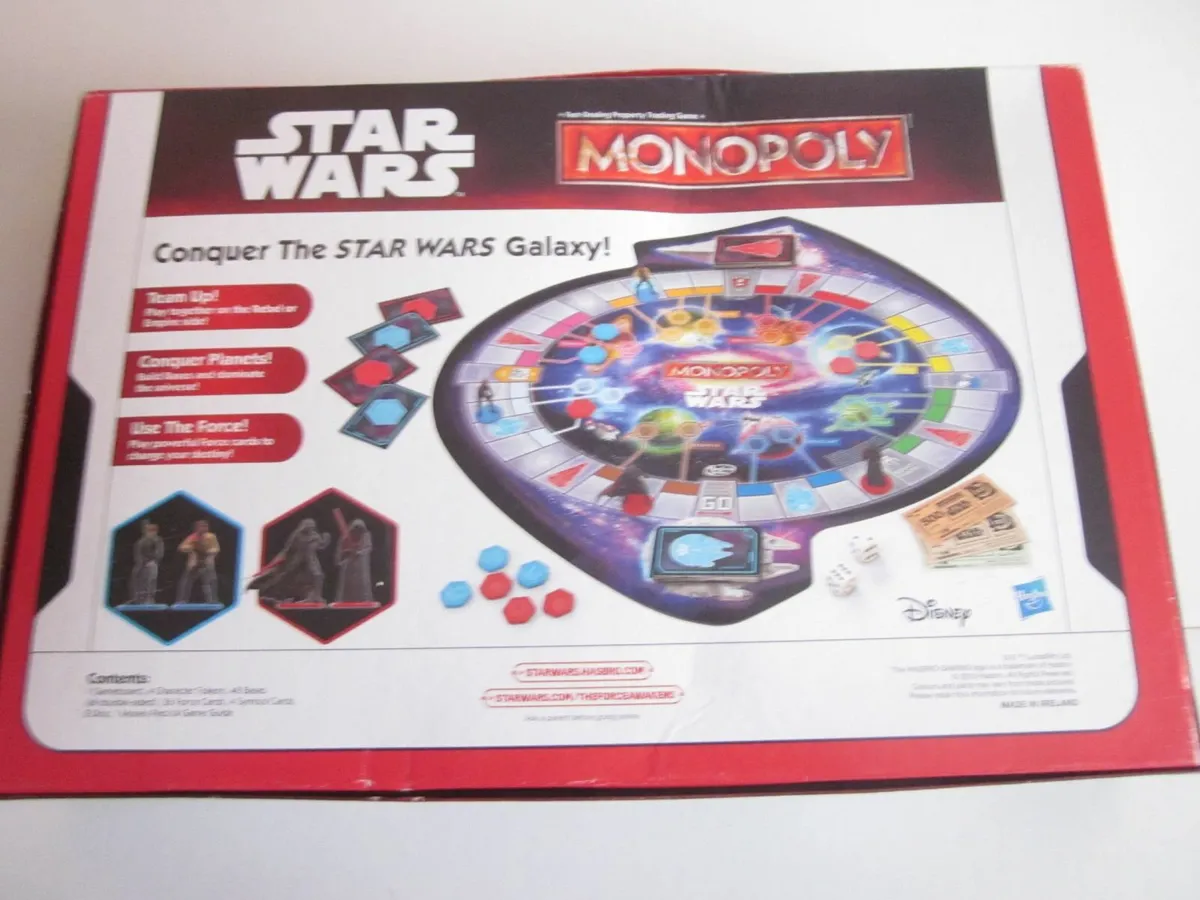 Monopoly Star Wars Board Game 2015 - Image 3