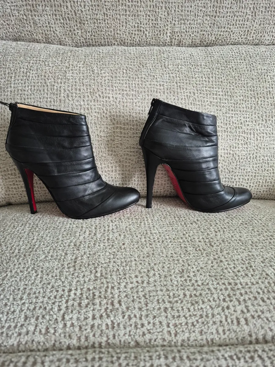 Christian Louboutin leather boots - Image 4