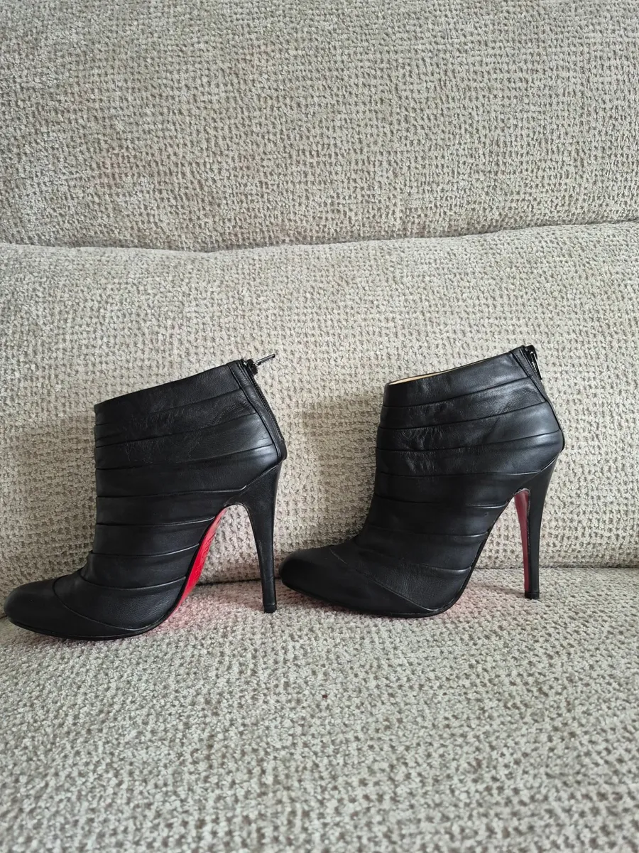Christian Louboutin leather boots - Image 3