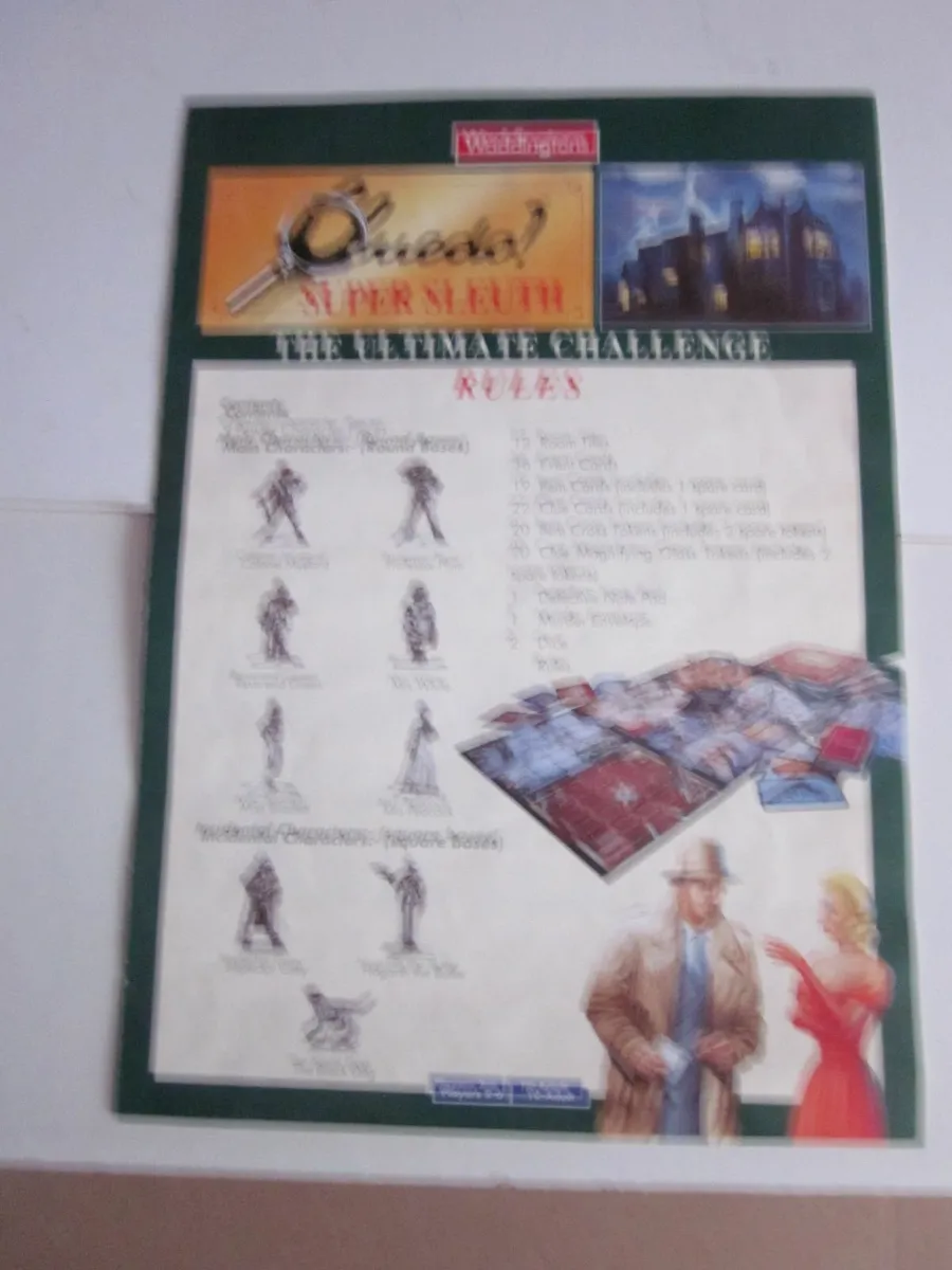 Cluedo Super Sleuth The Ultimate Challenge - Image 2
