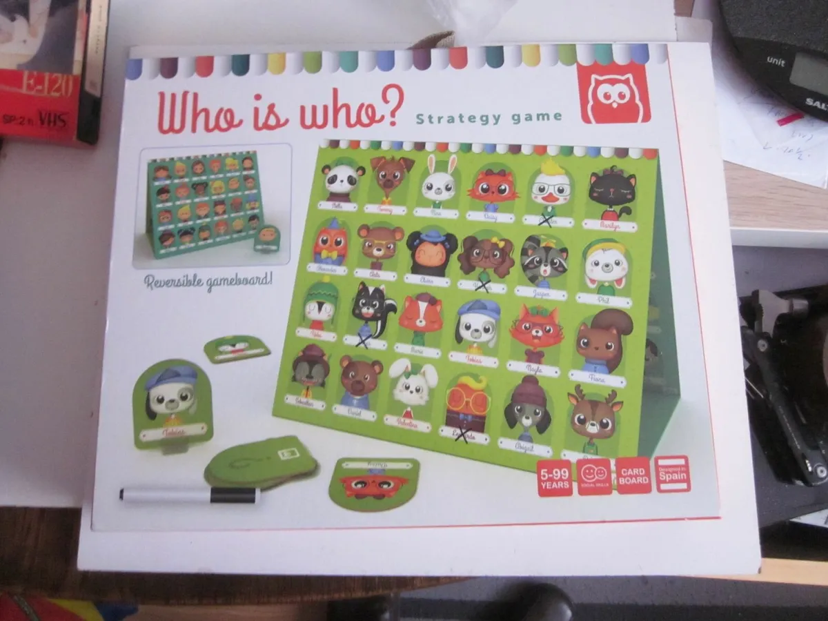 Eurekakids Strategy Game Who is Who - Image 1