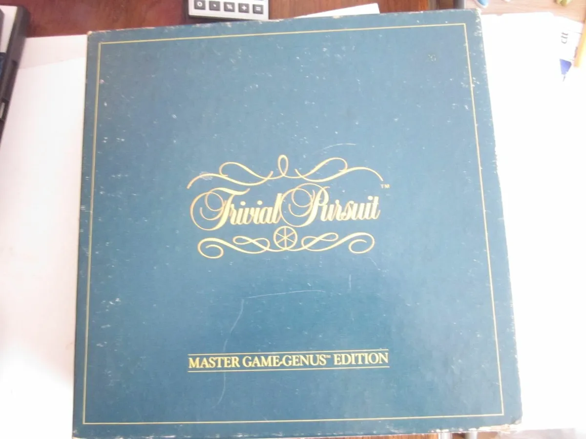 Trivial Pursuit Master Game Genus Edition 1983 - Image 1