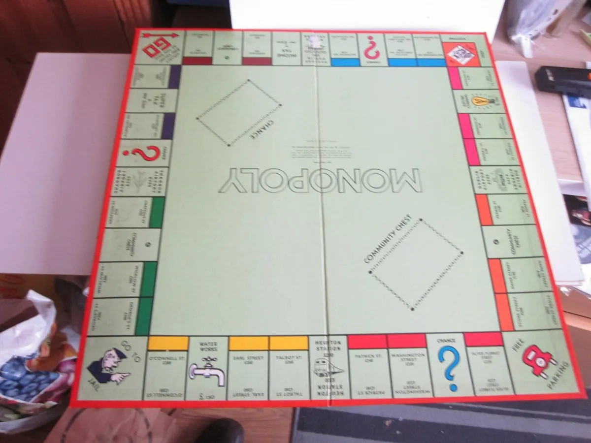 Vintage Monopoly Irish Edition Gameboard - Image 2