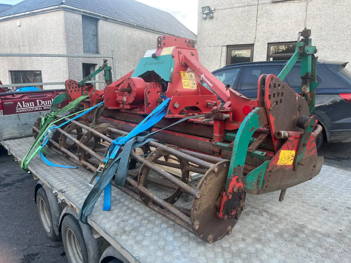 Used 3m Kverneland Power Harrow - Image 1