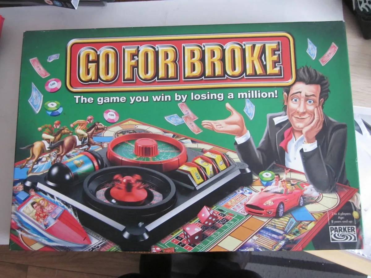 Go for Broke Board Game  2004 - Image 1