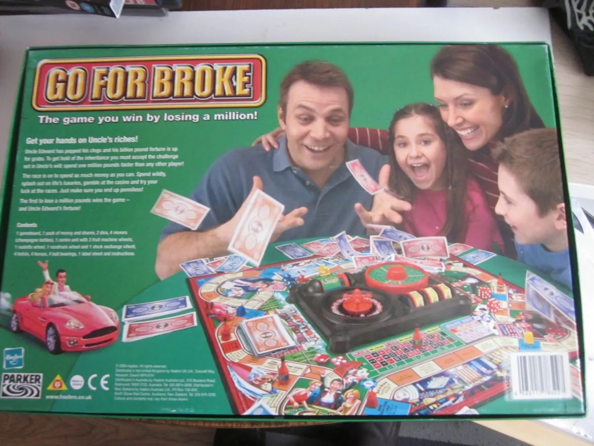 Go for Broke Board Game  2004 - Image 2