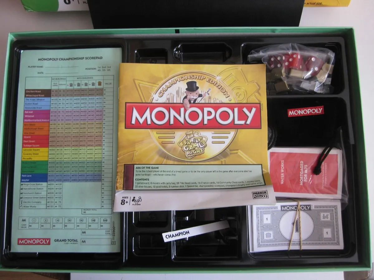 Monopoly Championship Edition Hasbro - Image 3