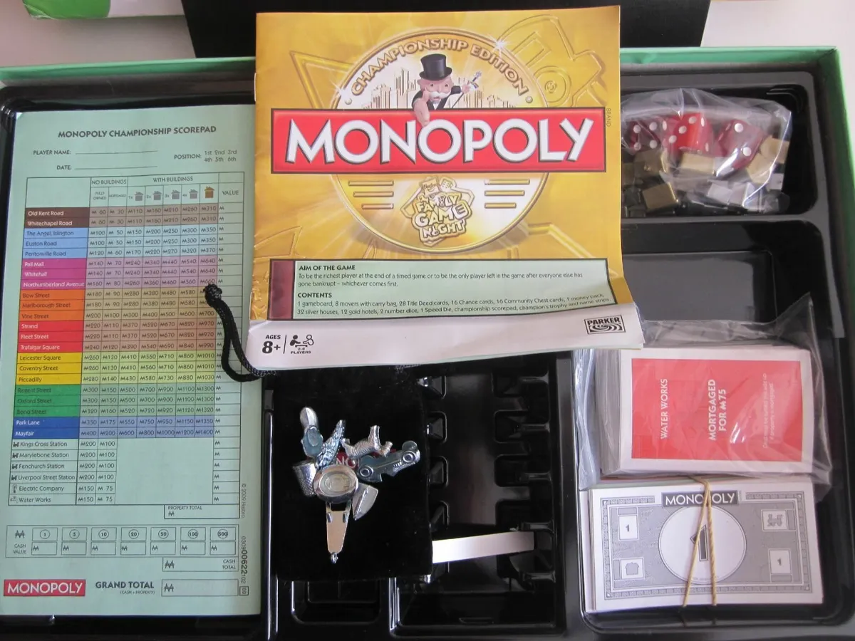 Monopoly Championship Edition Hasbro - Image 4