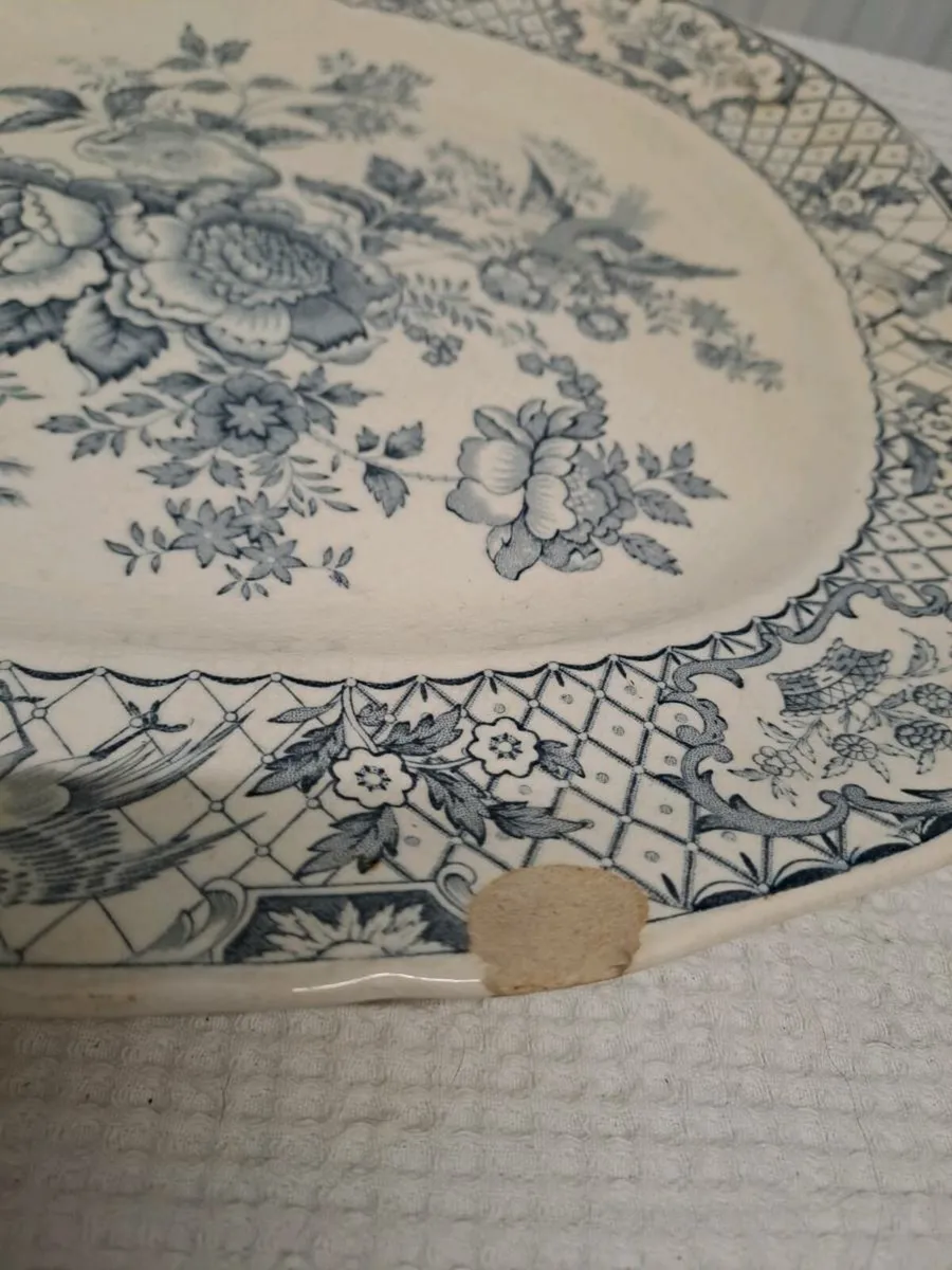 Antique Mason's serving platter - Image 4