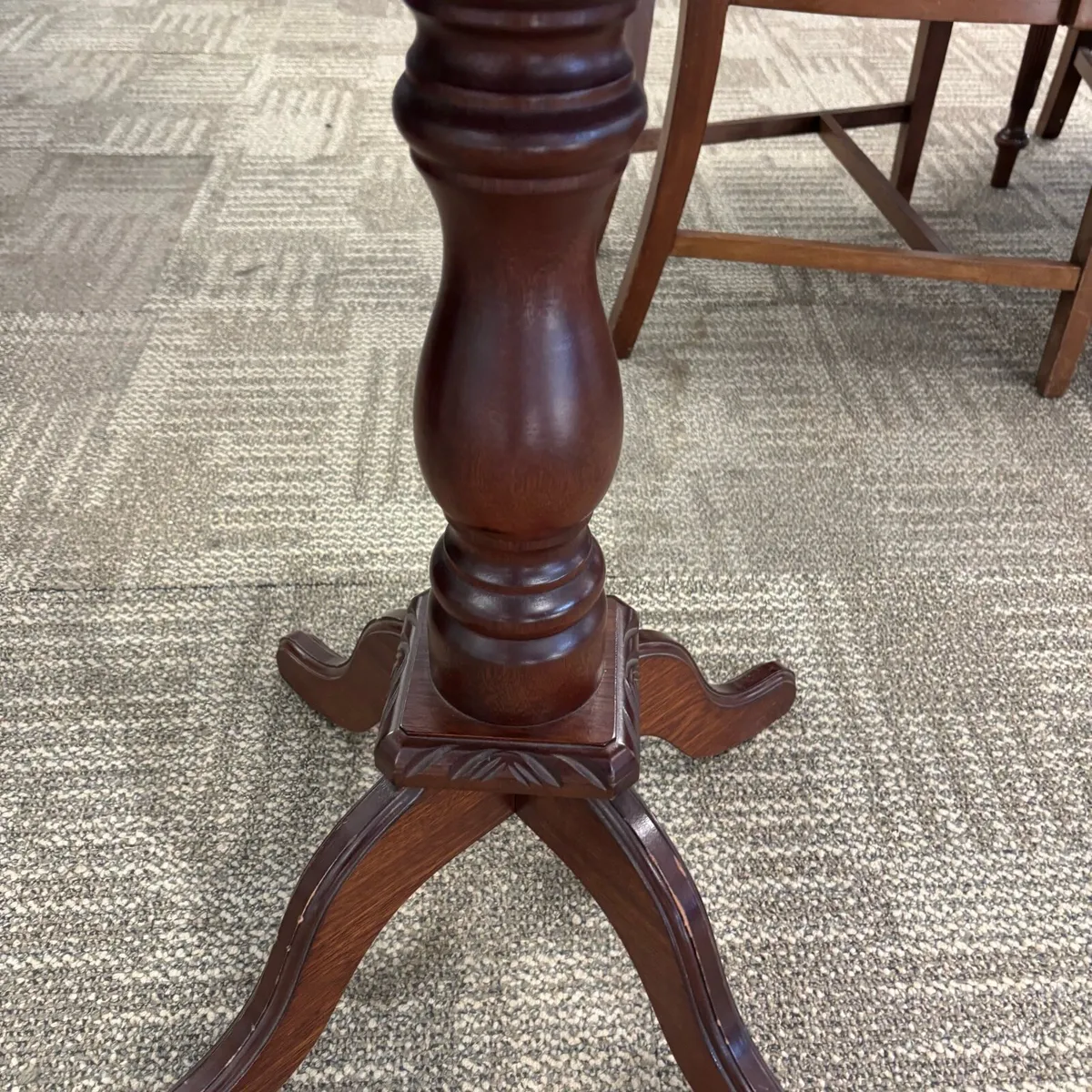Mahogany console arch top & drawer table. Swipe fo - Image 2