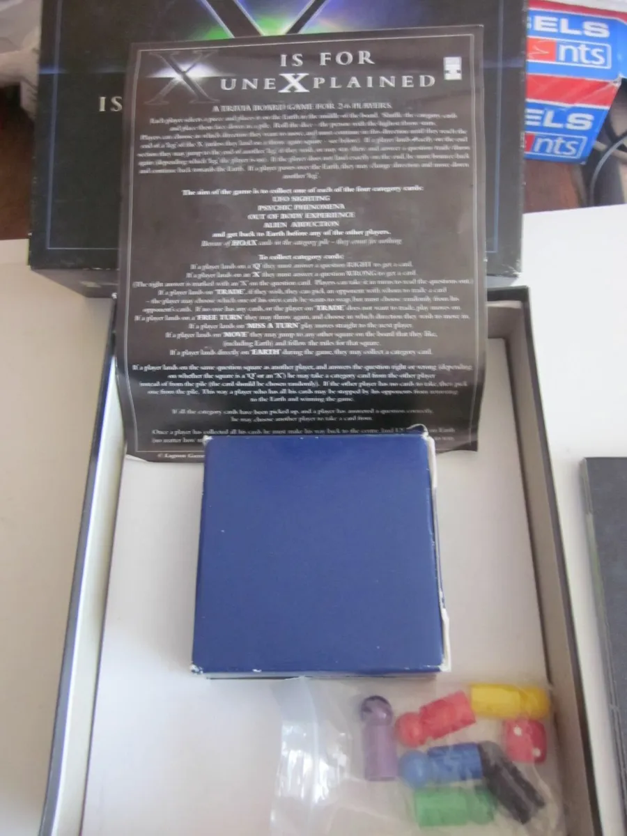 X Is for Unexplained Board  Game - Image 2