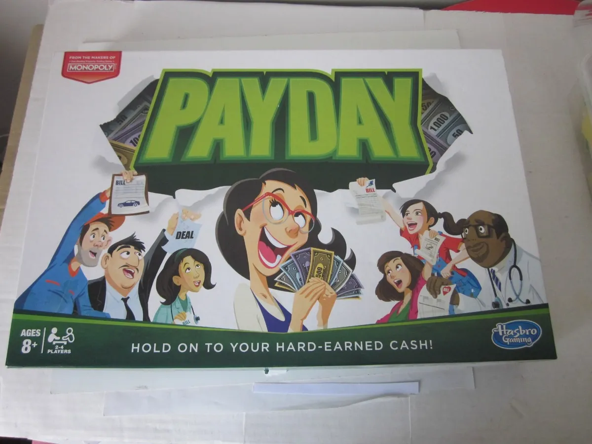 Payday Game Board by Hasbro 2016 Edition. - Image 1