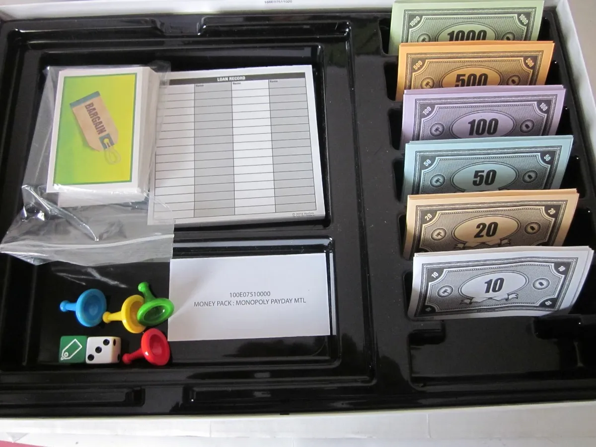 Payday Game Board by Hasbro 2016 Edition. - Image 3