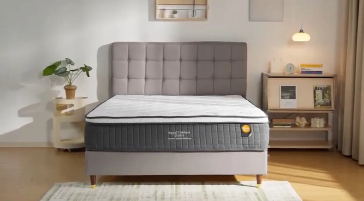 New 4’6” Royal Deluxe 3000 Pillow Top Mattress - Image 1