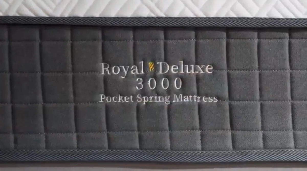 New 4’6” Royal Deluxe 3000 Pillow Top Mattress - Image 2